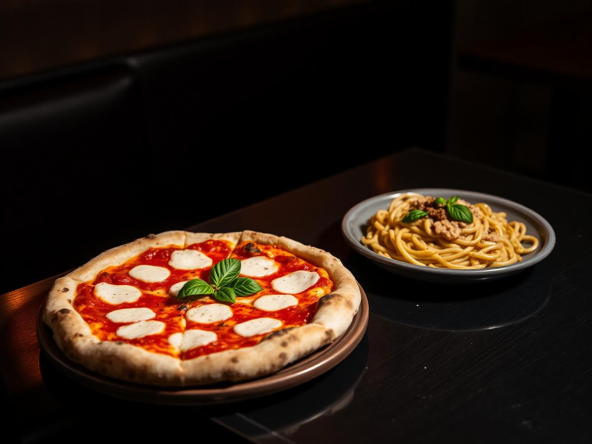 Italian at The Heaven Blue Café